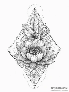Tattoo sketch end, ink illustration for tatto... - эскиз тату (№1756259751_0, 27.08.2025 01:55) — Tatufoto.com