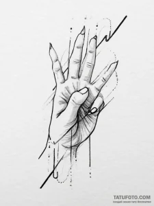 Tattoo sketch mystical character, artistic ta... - эскиз тату (№1756262093_0, 27.08.2025 02:34) — Tatufoto.com