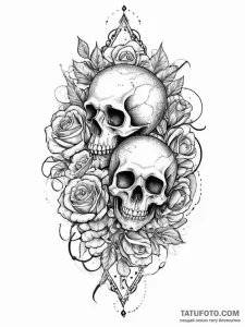 Tattoo sketch historical monument with a quot... - эскиз тату (№1756262687_0, 27.08.2025 02:44) — Tatufoto.com