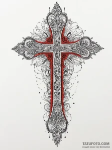 Tattoo sketch hands with a brush, concept art... - эскиз тату (№1756269130_0, 27.08.2025 04:32) — Tatufoto.com