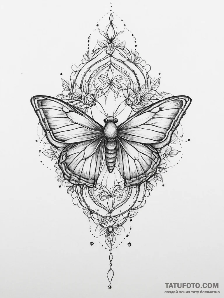 Tattoo sketch amber - эскиз тату (№1756275090_0, 27.08.2025 06:11) — Tatufoto.com