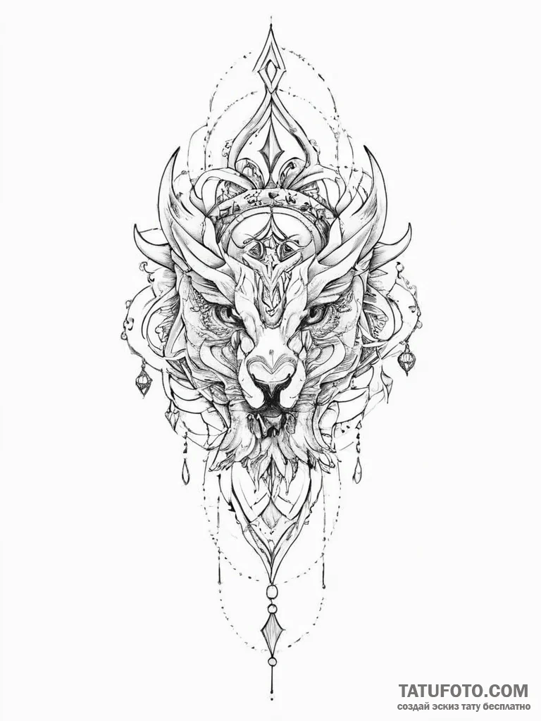 Tattoo sketch steel - эскиз тату (№1756279822_0, 27.08.2025 07:30) — Tatufoto.com