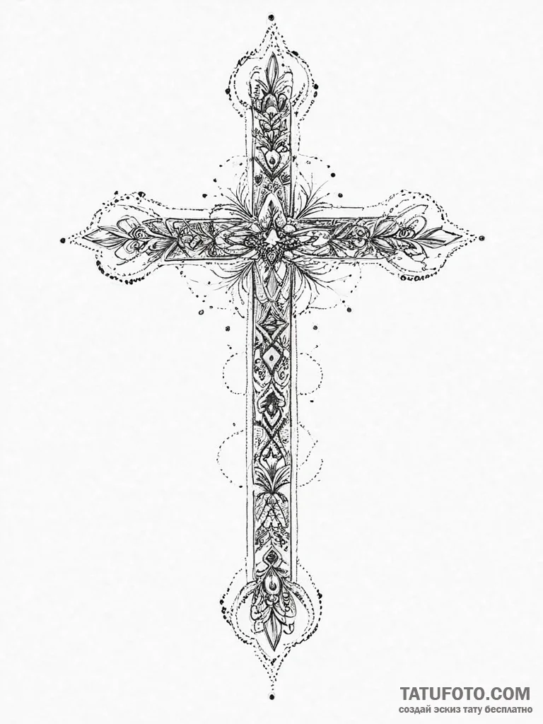 Tattoo sketch узор из точек, tattoo drawing o... - эскиз тату (№1756280807_0, 27.08.2025 07:46) — Tatufoto.com