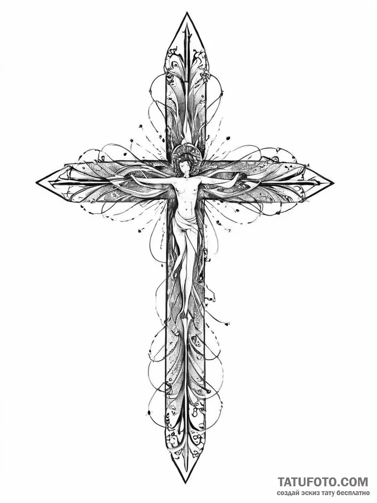 Tattoo sketch cosmic space, tattoo line art,... - эскиз тату (№1756281202_0, 27.08.2025 07:53) — Tatufoto.com