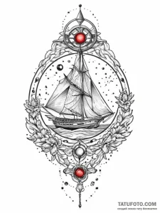 Tattoo sketch cosmic existence, tattoo sketch... - эскиз тату (№1756282389_0, 27.08.2025 08:13) — Tatufoto.com