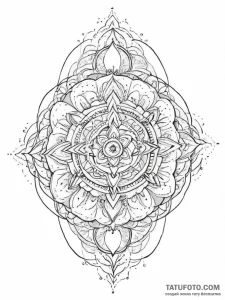 Tattoo sketch cosmic dimension, artistic tatt... - эскиз тату (№1756282586_0, 27.08.2025 08:16) — Tatufoto.com
