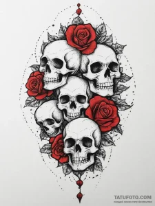 Tattoo sketch red, tattoo drawing outline, do... - эскиз тату (№1756287718_0, 27.08.2025 09:41) — Tatufoto.com