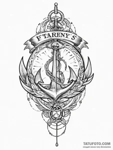 Tattoo sketch eternal life lettering, tattoo... - эскиз тату (№1756293450_0, 27.08.2025 11:17) — Tatufoto.com