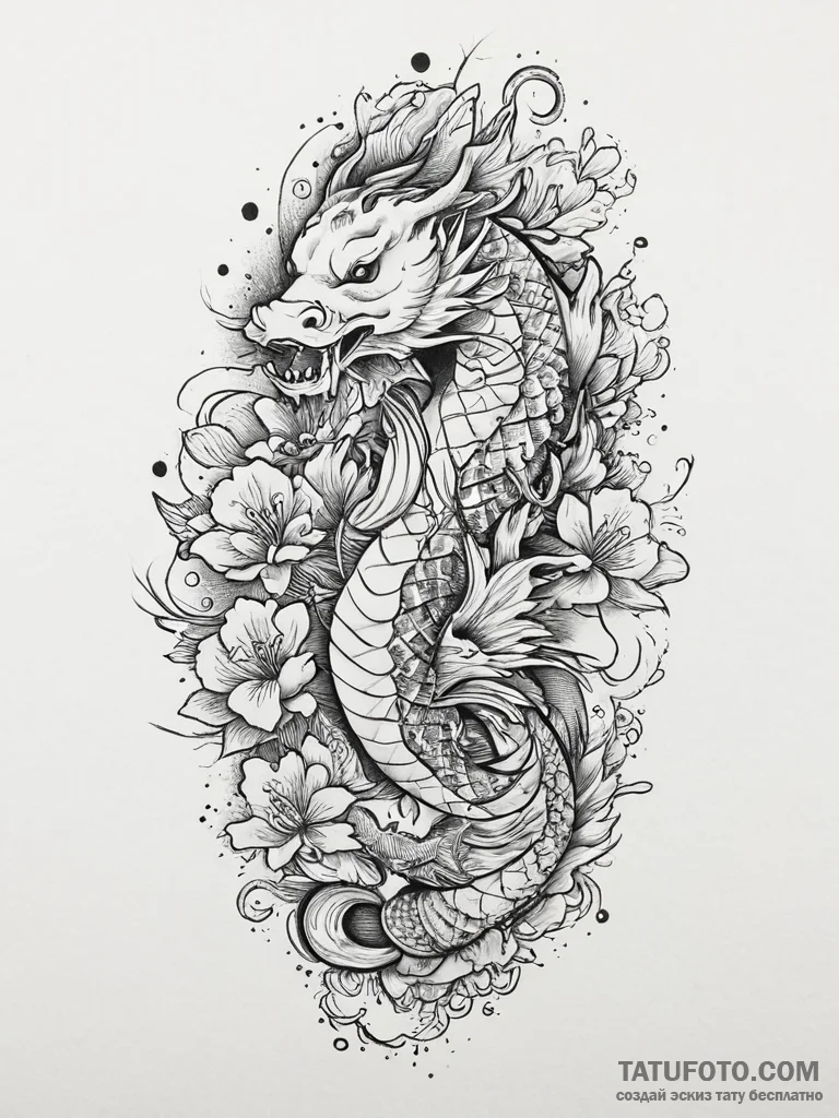 Tattoo sketch blessed portrayal, tattoo flash... - эскиз тату (№1756298611_0, 27.08.2025 12:43) — Tatufoto.com