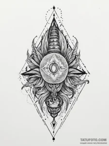 Tattoo sketch obsidian, artistic tattoo sketc... - эскиз тату (№1756300019_0, 27.08.2025 13:06) — Tatufoto.com