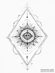 Tattoo sketch spiritual guide, concept art fo... - эскиз тату (№1756303362_0, 27.08.2025 14:02) — Tatufoto.com