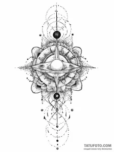 Tattoo sketch cosmic foundation, tattoo sketc... - эскиз тату (№1756303752_0, 27.08.2025 14:09) — Tatufoto.com