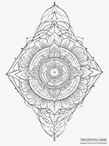 Tattoo sketch cardinal, tattoo line art, on a... - эскиз тату (№1756304337_0, 27.08.2025 14:18) — Tatufoto.com