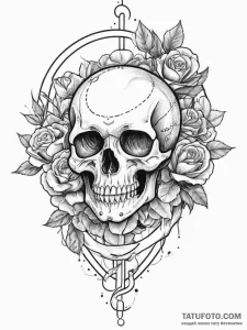 Tattoo sketch globe, ink illustration for tat... - эскиз тату (№1756309058_0, 27.08.2025 15:37) — Tatufoto.com