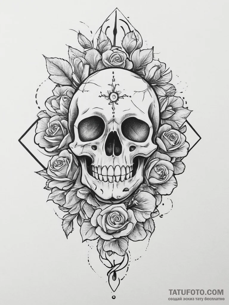 Tattoo sketch sacred lore, tattoo sketch desi... - эскиз тату (№1756309843_0, 27.08.2025 15:50) — Tatufoto.com