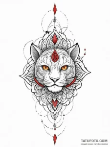 Tattoo sketch yellow, tattoo line art, on a c... - эскиз тату (№1756324359_0, 27.08.2025 19:52) — Tatufoto.com