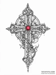 Tattoo sketch ruby, tattoo drawing outline, b... - эскиз тату (№1756324768_0, 27.08.2025 19:59) — Tatufoto.com