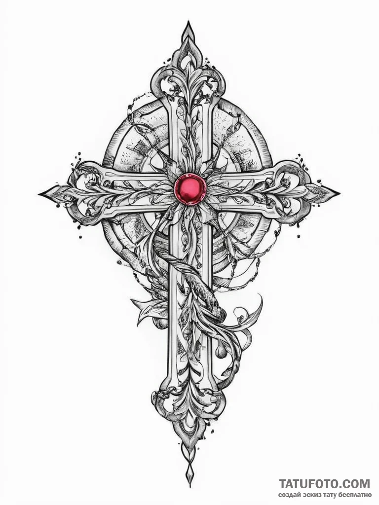 Tattoo sketch ruby, tattoo drawing outline, b... - эскиз тату (№1756324768_0, 27.08.2025 19:59) — Tatufoto.com