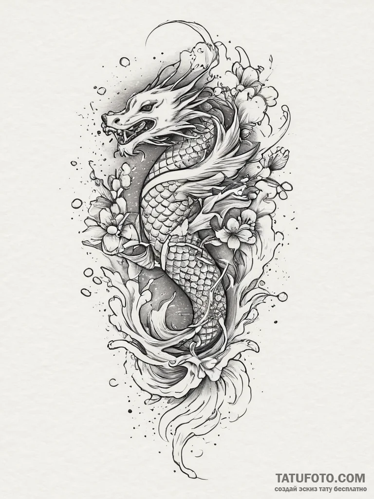 Tattoo sketch clay, artistic tattoo sketch, o... - эскиз тату (№1756329181_0, 27.08.2025 21:13) — Tatufoto.com