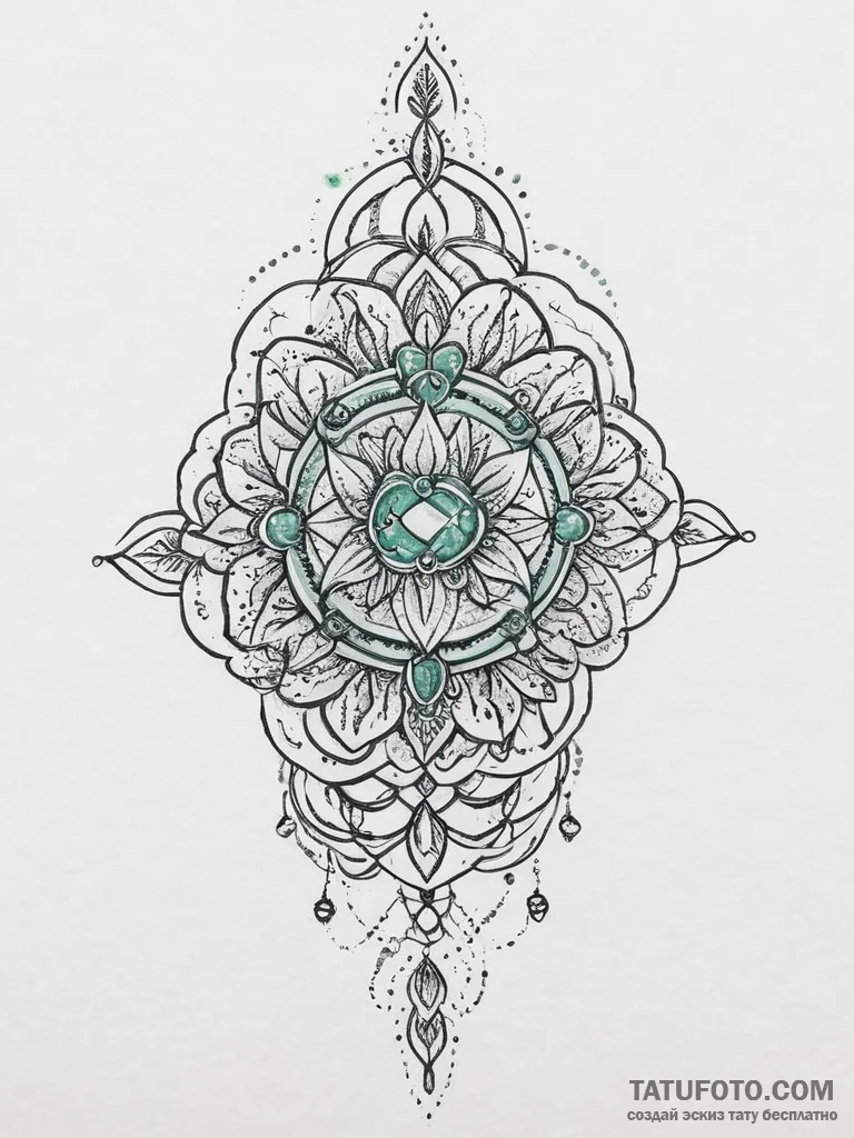 Tattoo sketch emerald, tattoo flash sheet des... - эскиз тату (№1756393314_0, 28.08.2025 15:01) — Tatufoto.com