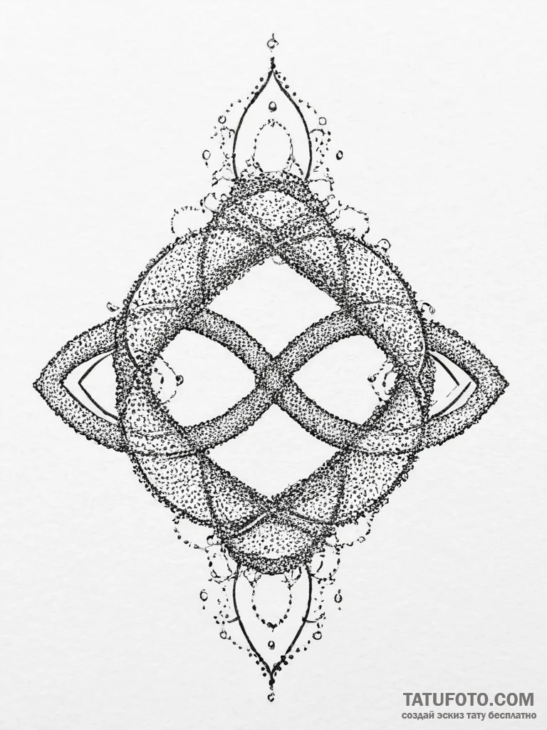 Tattoo sketch infinity, tattoo drawing outlin... - эскиз тату (№1756397497_0, 28.08.2025 16:11) — Tatufoto.com
