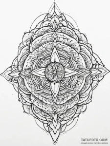 Tattoo sketch divine existence, tattoo flash... - эскиз тату (№1756398283_0, 28.08.2025 16:24) — Tatufoto.com