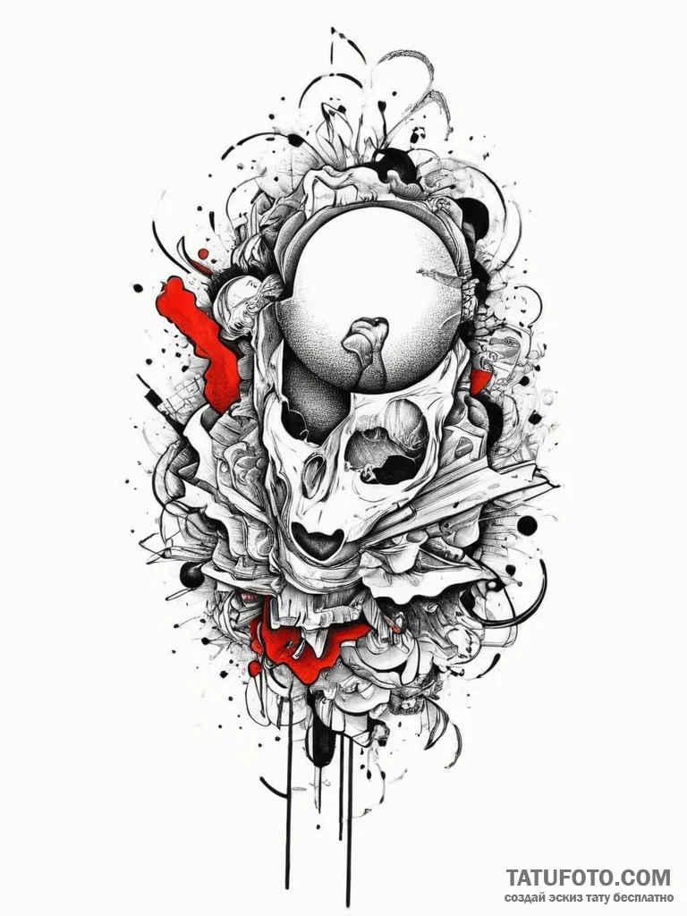 Tattoo sketch element, concept art for tattoo... - эскиз тату (№1756399870_0, 28.08.2025 16:51) — Tatufoto.com