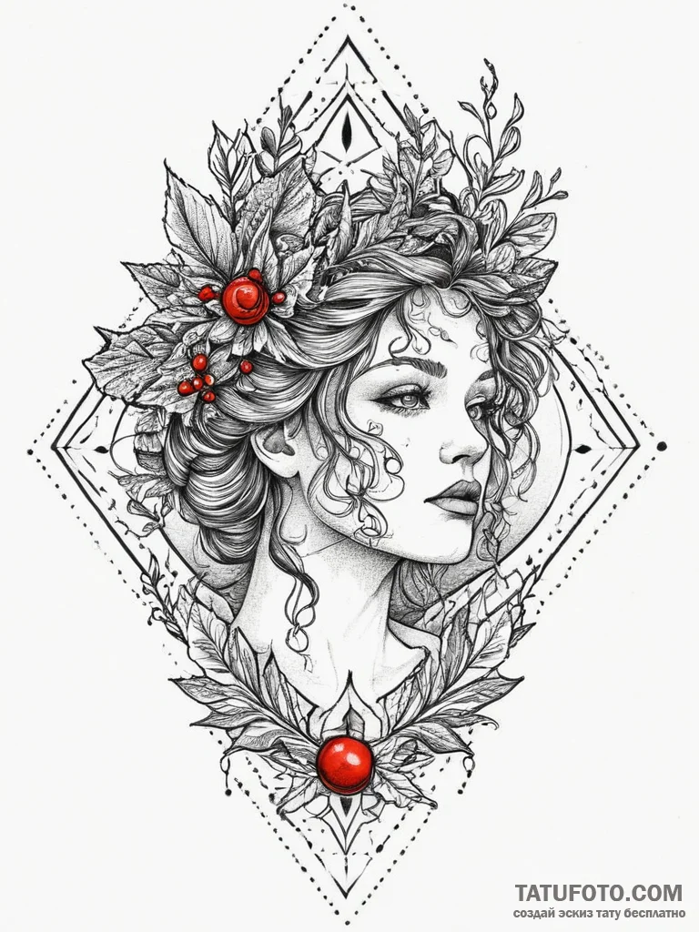 Tattoo sketch dryad tattoo, tattoo drawing ou... - эскиз тату (№1756401461_0, 28.08.2025 17:17) — Tatufoto.com