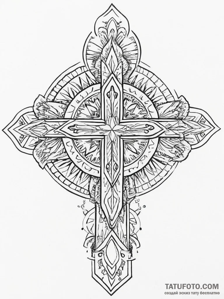 Tattoo sketch hieroglyphic symbol for "faith"... - эскиз тату (№1756401856_0, 28.08.2025 17:24) — Tatufoto.com