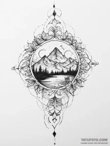 Tattoo sketch world - эскиз тату (№1756402052_0, 28.08.2025 17:27) — Tatufoto.com