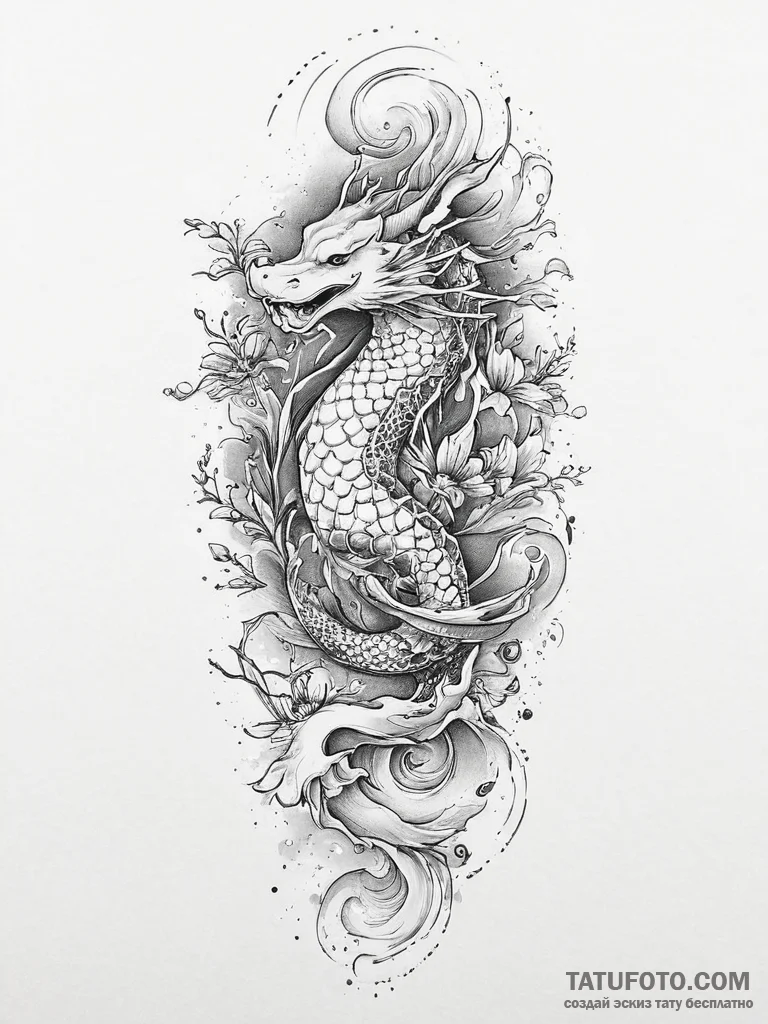 Tattoo sketch body, tattoo line art, on a cle... - эскиз тату (№1756405271_0, 28.08.2025 18:21) — Tatufoto.com