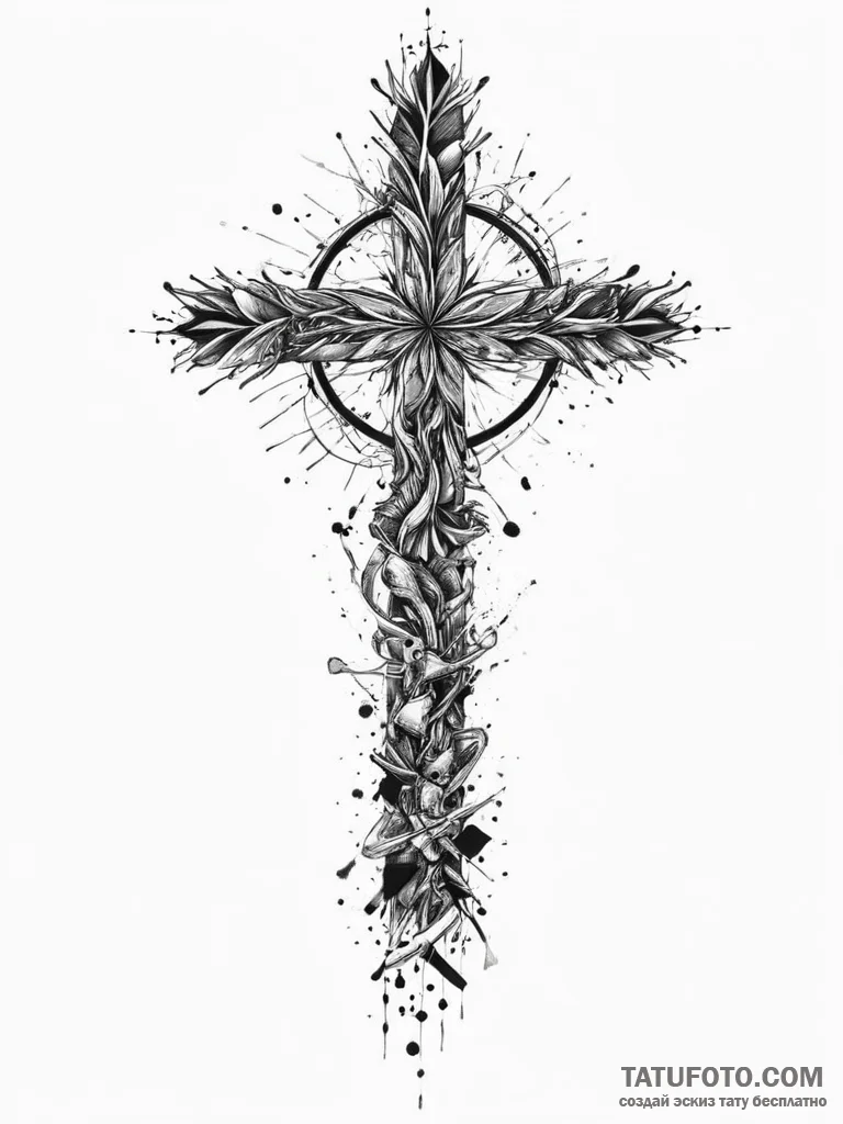 Tattoo sketch menhaden, concept art for tatto... - эскиз тату (№1756408860_0, 28.08.2025 19:21) — Tatufoto.com