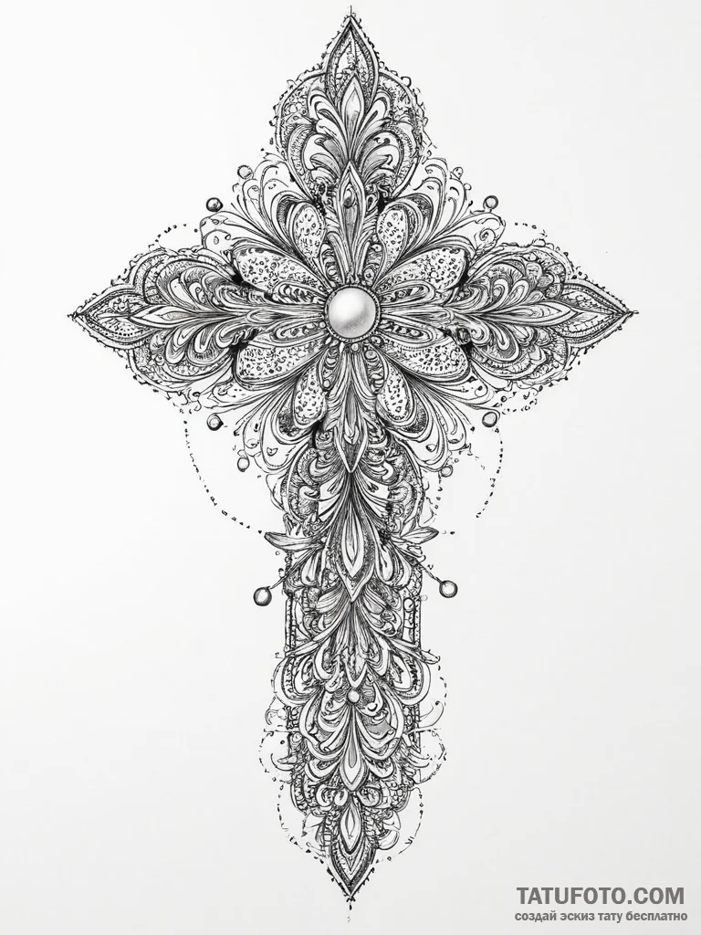 Tattoo sketch pearl string tattoo, concept ar... - эскиз тату (№1756419863_0, 28.08.2025 22:24) — Tatufoto.com