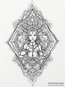 Tattoo sketch divine master, tattoo flash she... - эскиз тату (№1756421461_0, 28.08.2025 22:51) — Tatufoto.com