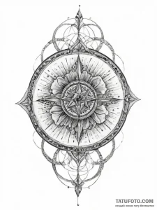 Tattoo sketch spiritual domain, ink illustrat... - эскиз тату (№1756424057_0, 28.08.2025 23:34) — Tatufoto.com