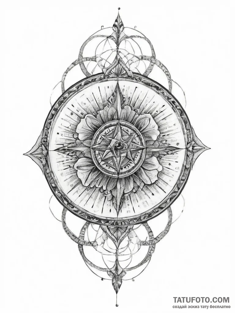 Tattoo sketch spiritual domain, ink illustrat... - эскиз тату (№1756424057_0, 28.08.2025 23:34) — Tatufoto.com
