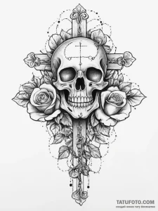 Tattoo sketch chain, tattoo sketch design, bl... - эскиз тату (№1756424254_0, 28.08.2025 23:37) — Tatufoto.com