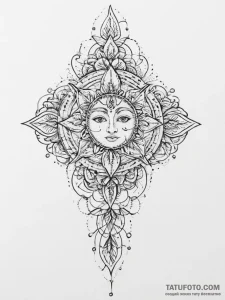 Tattoo sketch divine root - эскиз тату (№1756426631_0, 29.08.2025 00:17) — Tatufoto.com