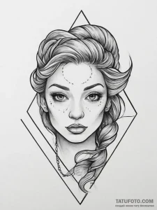 Tattoo sketch bond, ink illustration for tatt... - эскиз тату (№1756428027_0, 29.08.2025 00:40) — Tatufoto.com