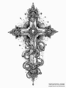 Tattoo sketch cosmic fount, tattoo line art,... - эскиз тату (№1756428227_0, 29.08.2025 00:43) — Tatufoto.com