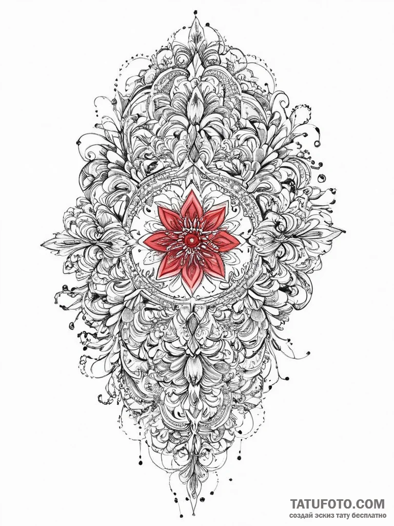 Tattoo sketch palette with a quote, concept a... - эскиз тату (№1756430384_0, 29.08.2025 01:19) — Tatufoto.com
