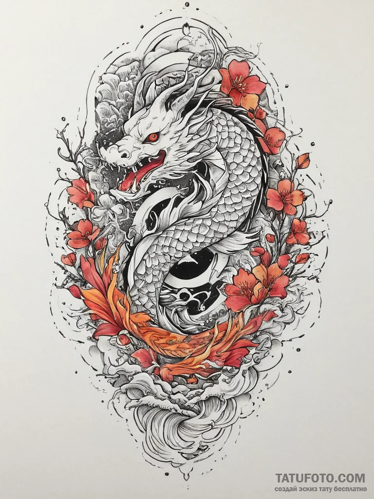 Tattoo sketch cosmic root, tattoo line art, i... - эскиз тату (№1756434304_0, 29.08.2025 02:25) — Tatufoto.com