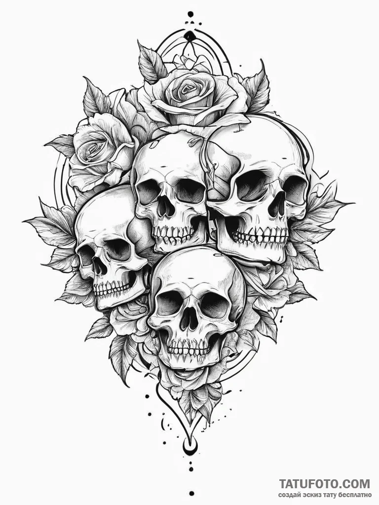 Tattoo sketch shadow, ink illustration for ta... - эскиз тату (№1756436881_0, 29.08.2025 03:08) — Tatufoto.com
