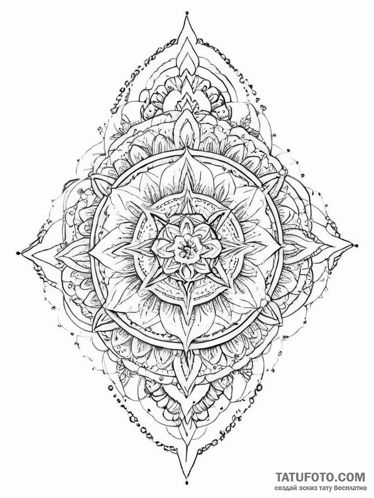 Tattoo sketch blessed seed, tattoo line art,... - эскиз тату (№1756437879_0, 29.08.2025 03:24) — Tatufoto.com