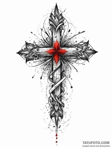 Tattoo sketch knife, concept art for tattoo,... - эскиз тату (№1756439065_0, 29.08.2025 03:44) — Tatufoto.com