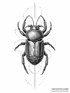 Tattoo sketch woodlouse, tattoo line art, on... - эскиз тату (№1756449348_0, 29.08.2025 06:35) — Tatufoto.com