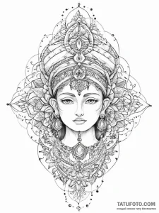 Tattoo sketch spiritual history - эскиз тату (№1756449745_0, 29.08.2025 06:42) — Tatufoto.com