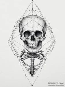 Tattoo sketch skeleton, tattoo sketch design,... - эскиз тату (№1756454493_0, 29.08.2025 08:01) — Tatufoto.com