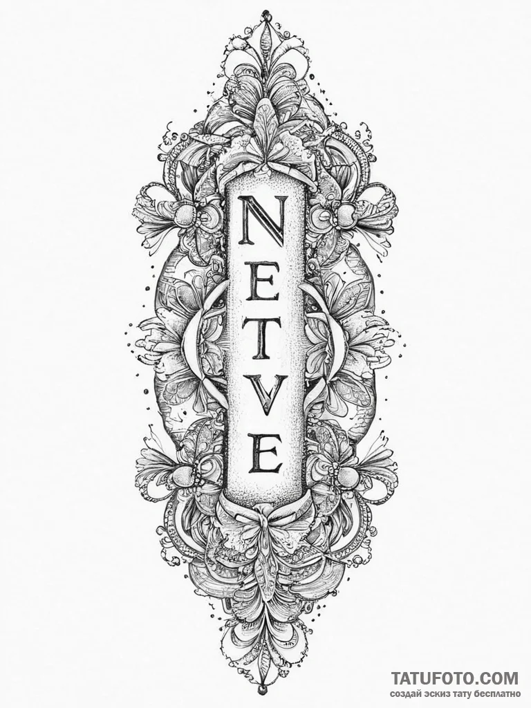 Tattoo sketch bible verse scroll, artistic ta... - эскиз тату (№1756456861_0, 29.08.2025 08:41) — Tatufoto.com