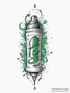 Tattoo sketch green, artistic tattoo sketch,... - эскиз тату (№1756463395_0, 29.08.2025 10:29) — Tatufoto.com